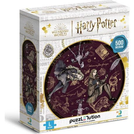 Puzzle Harry Potter: Brumbál, Hermiona a Lenka 500 dílků