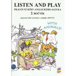Listen and play - WITH ANIMALS!, (pracovní sešit)
