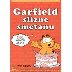 Garfield slízne smetanu - 4. kniha sebraných garfieldových stripů