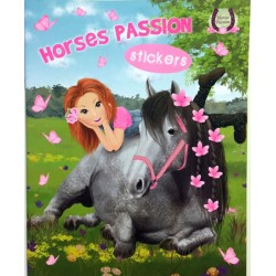 Horses Passion 1 - Milujeme koníky - Omalovánky a samolepky