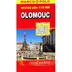 Olomouc městský plán 1:10000