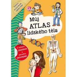 Můj atlas lidského těla + plakát a samolepky