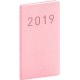 Diář 2019 - Vivella Fun - kapesní, růžový, 9 x 15,5 cm