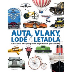 Auta, vlaky, lodě a letadla - Obrazová encyklopedie dopravních prostředků