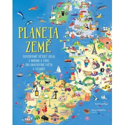 Planeta Země - Ilustrovaný dětský atlas s mapami a videi pro objevování světa a vesmíru