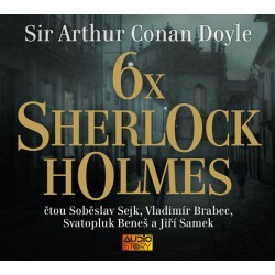 6x Sherlock Holmes - Výběr z již legendární knihy povídek Dobrodružství Sherlocka Holmese - CDmp3