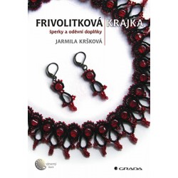 Frivolitková krajka - šperky a oděvní doplňky