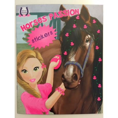 Horses Passion 2 - Milujeme koníky - Omalovánky a samolepky