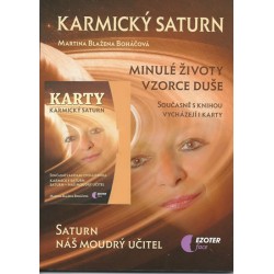 Karmický Saturn (kniha + karty 27 ks)