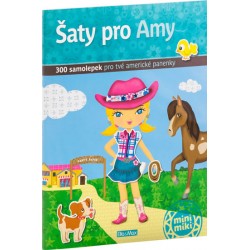 Šaty pro Amy - kniha samolepek