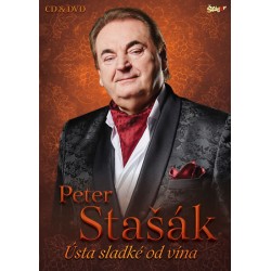 Stašák Peter - Ústa sladké od vína - CD + DVD