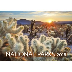 Kalendář nástěnný 2018 - National Parks 450x315