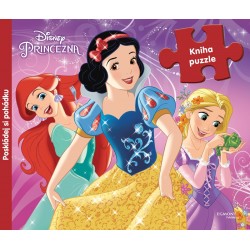 Princezna - Kniha puzzle - Poskládej si pohádku