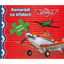 Letadla - Kniha puzzle - Poskládej si pohádku