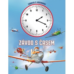 Letadla - Závod s časem (kniha s hodinami)