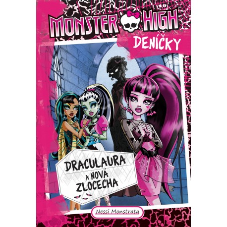 Monster High deníčky – Draculaura a nová zlocecha