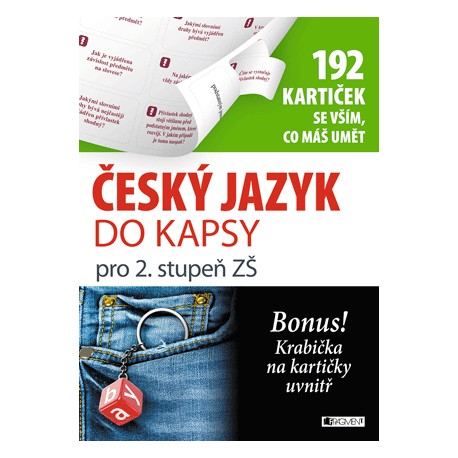Český jazyk do kapsy pro 2. stup. ZŠ (192 kartiček)
