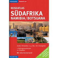 Jižní Afrika, Namíbie, Botswana atlas VWK/ 1:1,5Mio