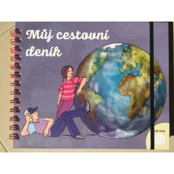 Můj cestovní deník - ilustrovaný zápisník pro děti od 9-12 let