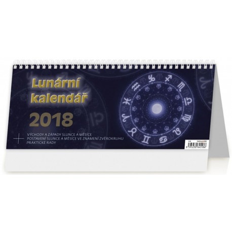 Kalendář stolní 2018 - Lunární kalendář