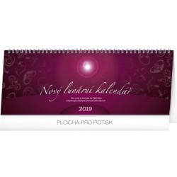 Kalendář stolní 2019 - Nový lunární kalendář, 33 x 12,5 cm