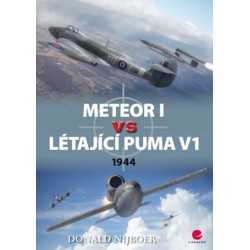 Meteor I vs létající puma V1 - 1944