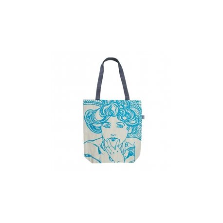 Plátěná taška Alfons Mucha – Topaz, Fresh Collection