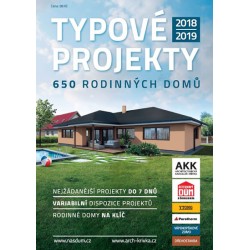 Typové projekty 2018/2019 - 650 Rodinných domů