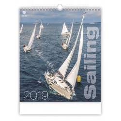 Kalendář nástěnný 2019 - Sailing