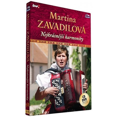 Zavadilová Martina - Nejkrásnější harmoniky - CD+DVD