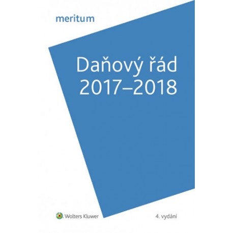 Meritum: Daňový řád 2017-2018
