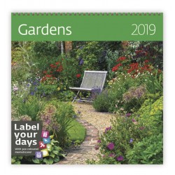 Kalendář nástěnný 2019 - Gardens