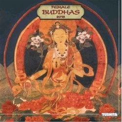 Nástěnný kalendář - Female Buddhas 2018