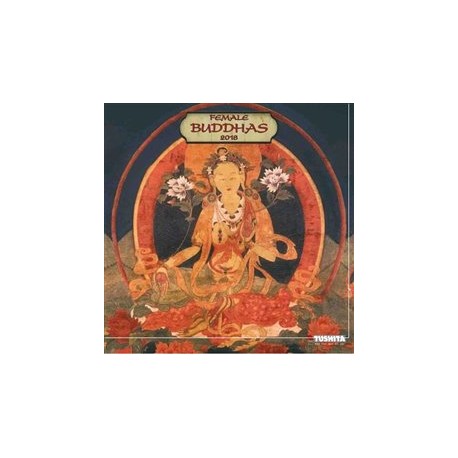 Nástěnný kalendář - Female Buddhas 2018