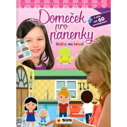 Domeček pro panenky - Kniha na hraní