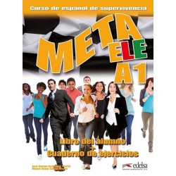 Meta ELE (A1)Libro del alumno + cuaderno de ejercicios + audio download
