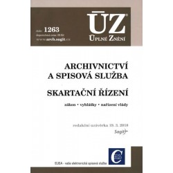 ÚZ 1263 Archivnictví a spisová služba, Skartační řízení