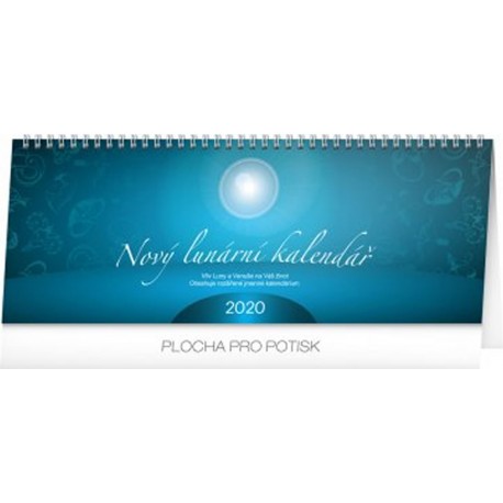 Kalendář stolní 2020 - Nový lunární kalendář, 33 × 12,5 cm