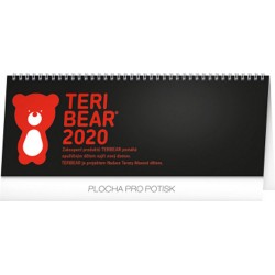 Kalendář stolní 2020 - Teribear, 33 × 12,5 cm
