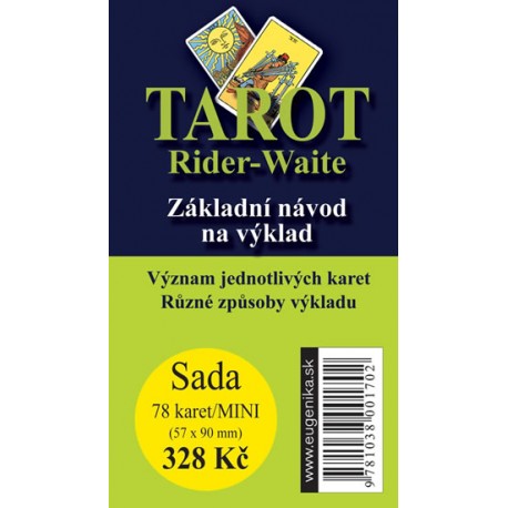 Tarot Rider-Waite - Základní návod na výklad + sada 36 karet