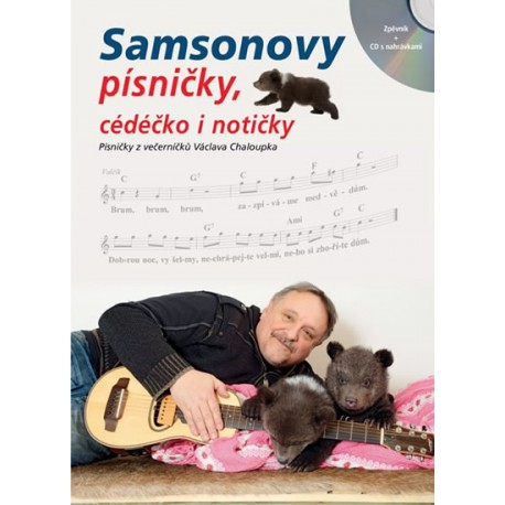Samsonovy písničky, cédéčko i notičky - Zpěvník + CD s nahrávkami