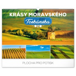 Kalendář nástěnný 2020 - Krásy Moravského Toskánska, 48 × 33 cm