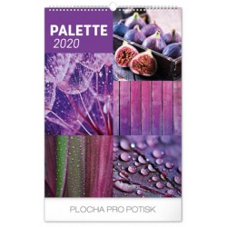 Kalendář nástěnný 2020 - Paleta, 33 × 46 cm