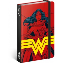 Diář 2020 - Wonder Woman - týdenní, 11 × 16 cm