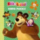 Máša a Medvěd - Kniha puzzle 30 dílků