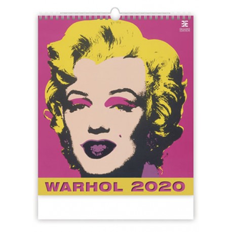 Kalendář nástěnný 2020 - Andy Warhol