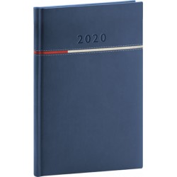 Diář 2020 - Tomy - týdenní, modročervený, 15 x 21 cm