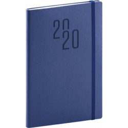 Diář 2020 - Soft - týdenní, modrý, 15 × 21 cm