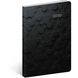 Diář 2020 - Hexagon - ultralehký, 11 × 17 cm