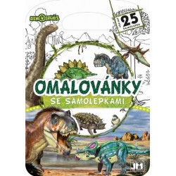Dinosauři - Kreativní bloky se samolepkami